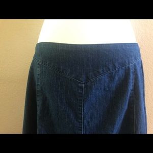 Denim Chadwicks Skirt